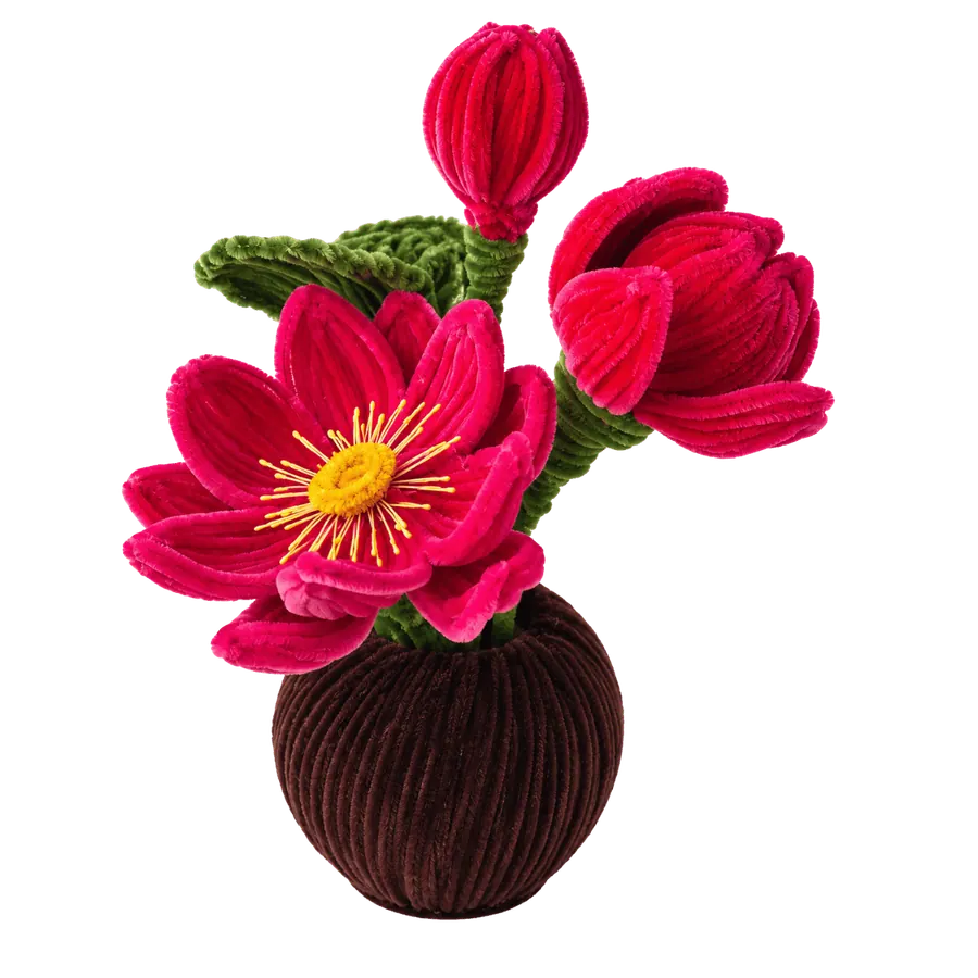 Velvet Vase Bloom Bouquet