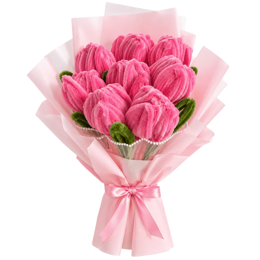 Blush Tulip Bunch